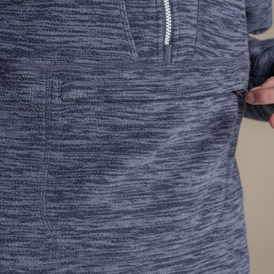 Craghoppers - "Esk II" Fleece-Oberteil für Damen, mit halbem Reißverschluss (Anthrazit) - Image 6