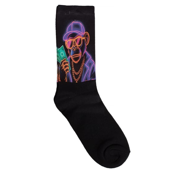 Lustig bedruckte lange Socken für Herren und Damen - Image 4