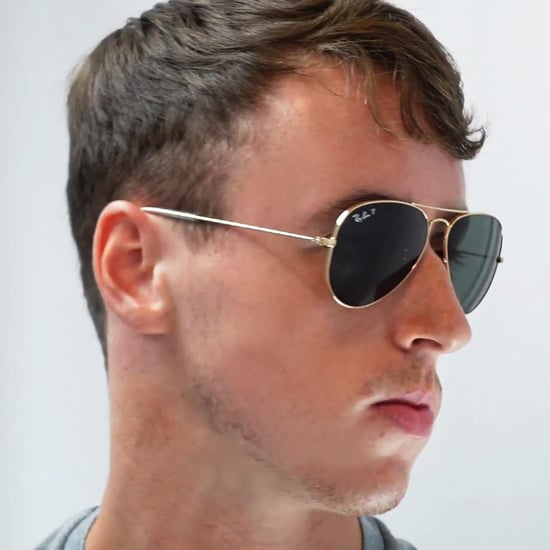 Ray-Ban Aviator Unisexe Gold Brown Gradient Sunglasses RB3025 - Image 6