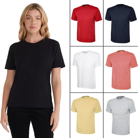 Kruze | Womens Crew Neck T-Shirts (5er Pack) - Image 3
