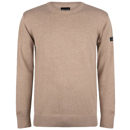 Herren-Pullover der Marke Presly & Sun. Der Pullover von Presly & Sun ist aus Bio-Baumwolle hergestellt und hat eine normale Passform. Die weiche Baumwolle sorgt für hohen Tragekomfort. Marke: Presly & SunModellname: Will R-Neck Knitted Pullover Kategori - Image 1